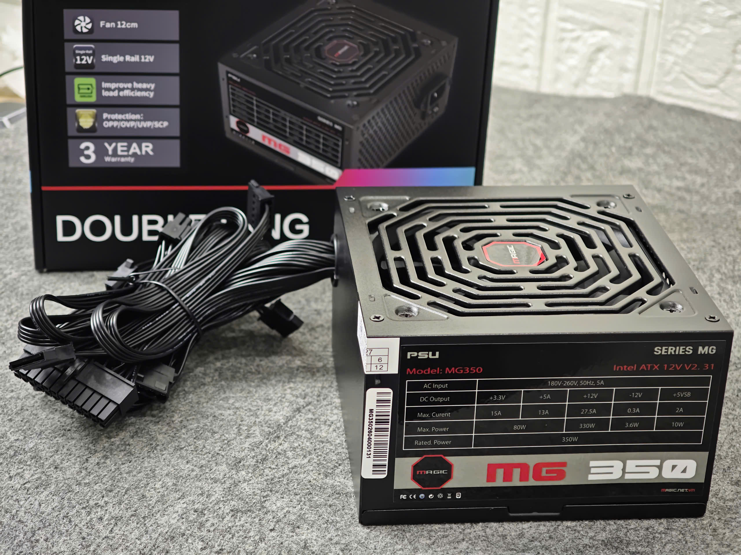 BỘ NGUỒN MÁY TÍNH MAGIC MODEL MG-350