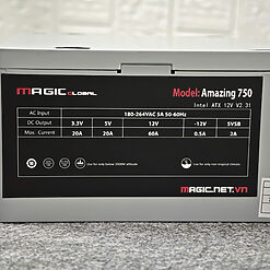 BỘ NGUỒN MÁY TÍNH MAGIC MODEL MG-AMAZING 750 230W
