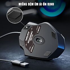 Chuột gaming inphic W1S black | Tấn Phát AD
