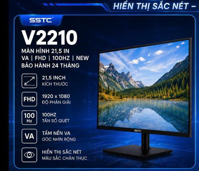 Màn hình SSTC 22 inch V2210 100hz