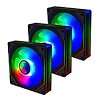 Fan Leopard S1 Auto RGB Màu Đen – Fan Vô Cực RGB Cho PC