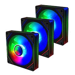 Fan Leopard S1 Auto RGB Màu Đen – Fan Vô Cực RGB Cho PC