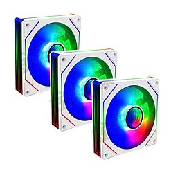 Fan Leopard S1 Auto RGB Màu Trắng – Fan Vô Cực RGB Cho PC