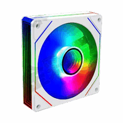 Fan Leopard S1 Auto RGB Màu Trắng – Fan Vô Cực RGB Cho PC