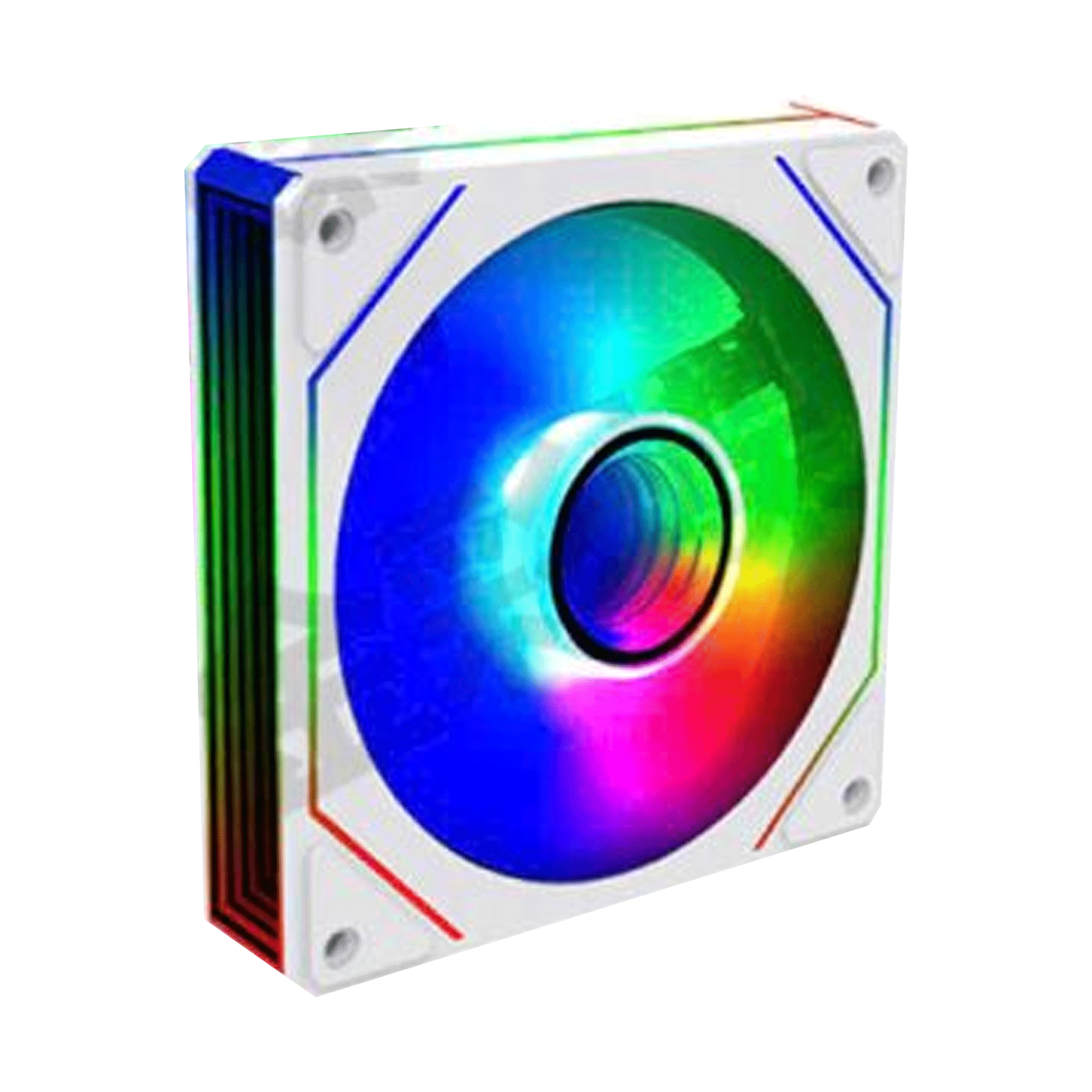 Fan Leopard S1 Auto RGB Màu Trắng – Fan Vô Cực RGB Cho PC