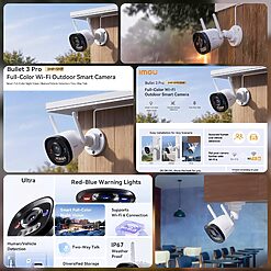Camera Wifi Ngoài Trời Full Color 3MP IMOU IPC-F32FP-PRO Chính Hãng