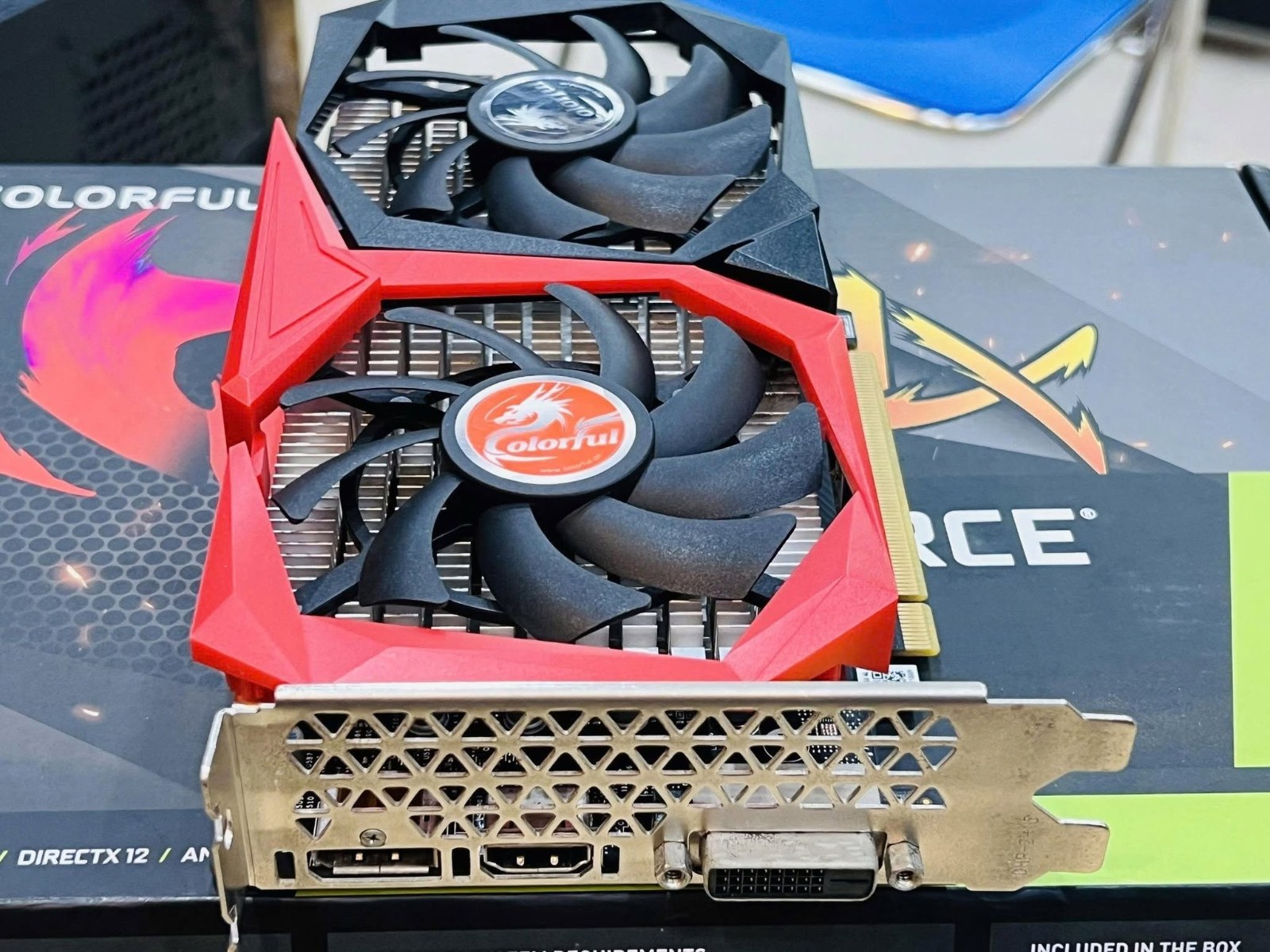 Card màn hình Colorful GeForce GTX 1650 NB 4GD6-V 2nd