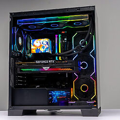 Case máy tính Jungle Leopard AX-8 LCD | Tấn Phát AD