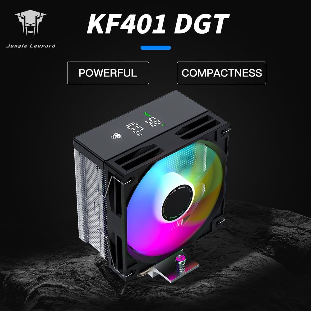 Fan CPU Jungle Leopard KF401 Full Socket Đen