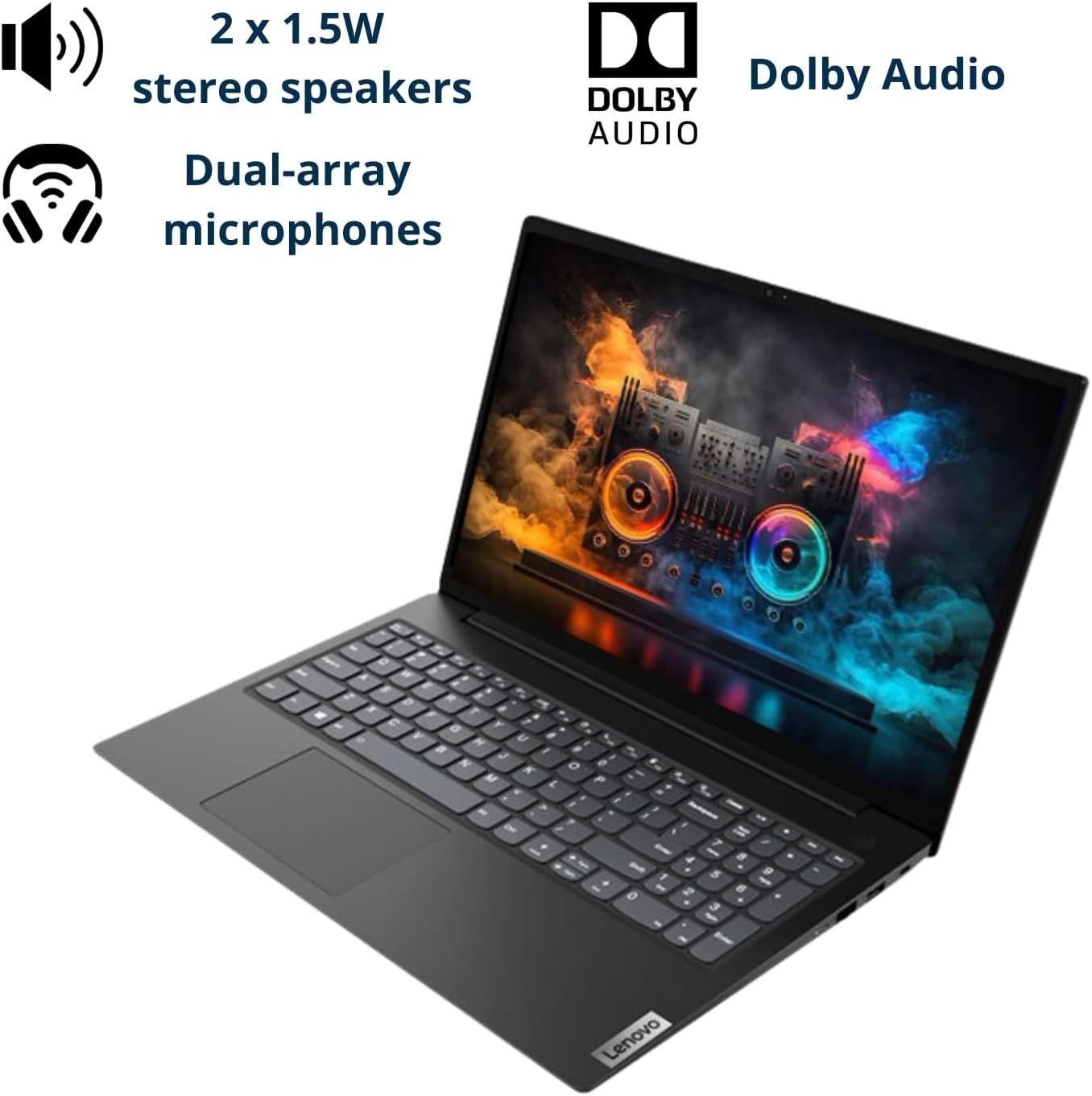 Laptop Lenovo V15 Ryzen 5 5500U, 16GB, SSD 1TB