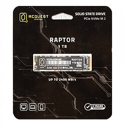 Ổ Cứng gắn trong SSD MCQUEST RAPTOR X 1TB 2.5 M.2 NVME 3.0 PCIe