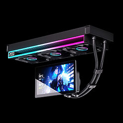 Tản Nước Leopard UltraFlow 360 Đen LCD 7 Inch ARGB 320W