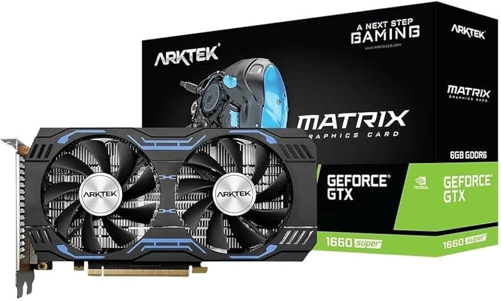 lắp đặt camera uy tín tại Đắk Lắk VGA ARKTEK GTX1660 SUPER 6G GDDR6