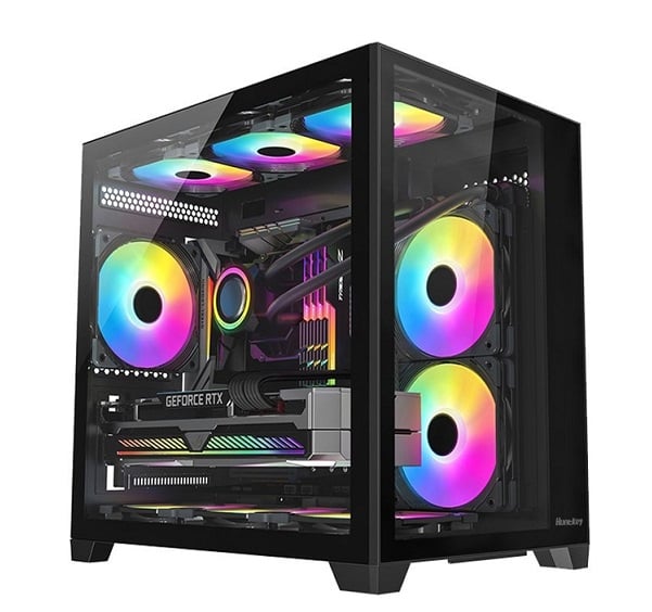 VỎ CASE HUNTKEY S920 Storm - Đen