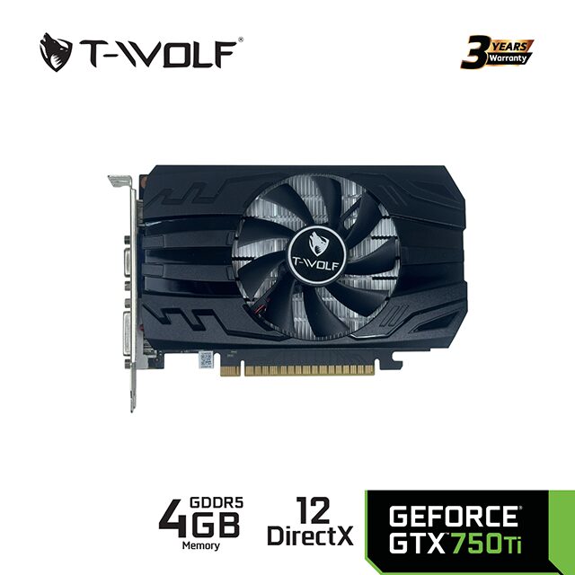 Card màn hình T-WOLF GTX 750Ti 4GB