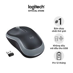 Chuột Không Dây Logitech M185 Chính Hãng – 1000 DPI, Pin 12 Tháng | Tấn Phát AD