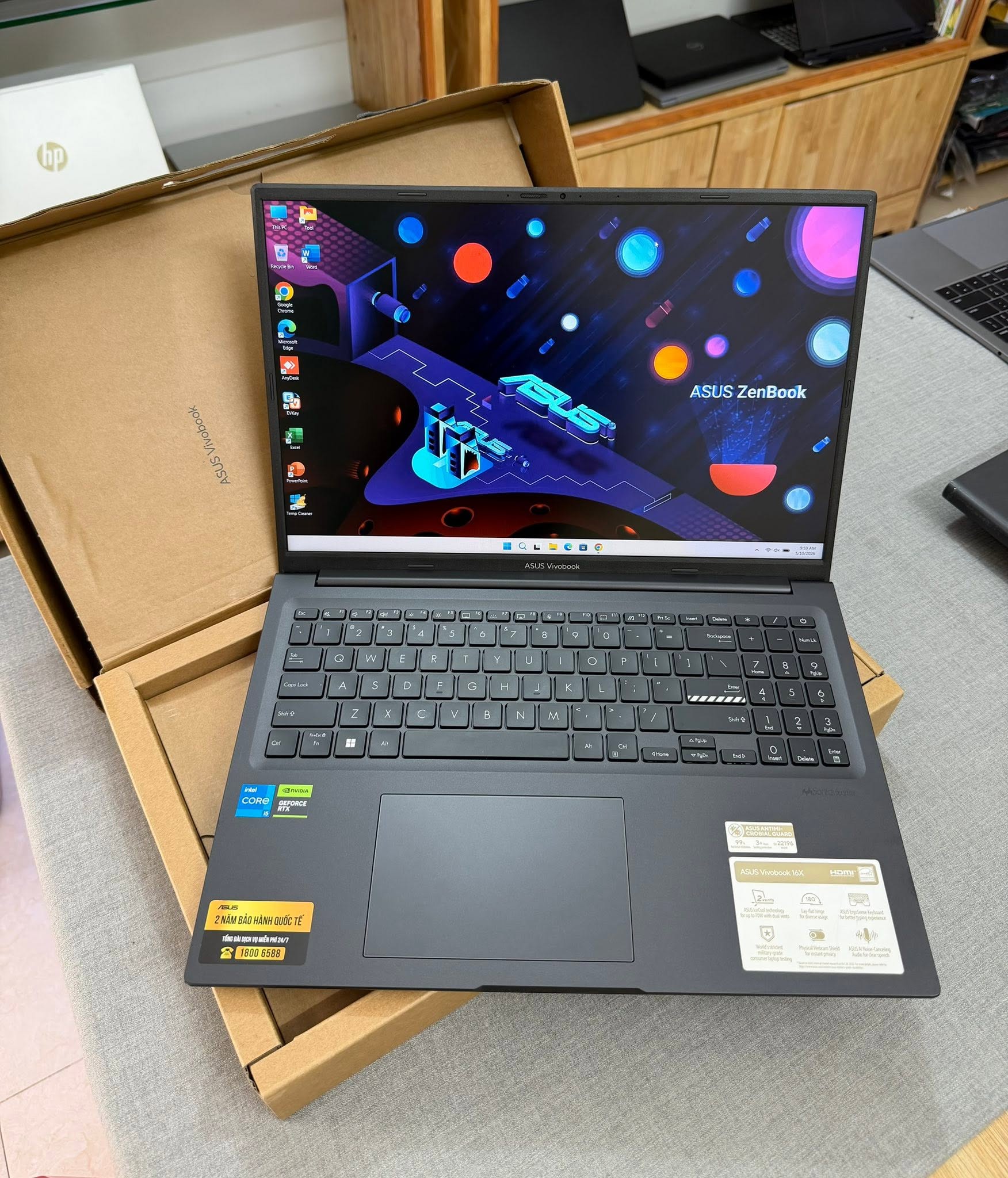 Laptop ASUS Vivobook 16X K3605ZC-RP564W i5 RTX 3050