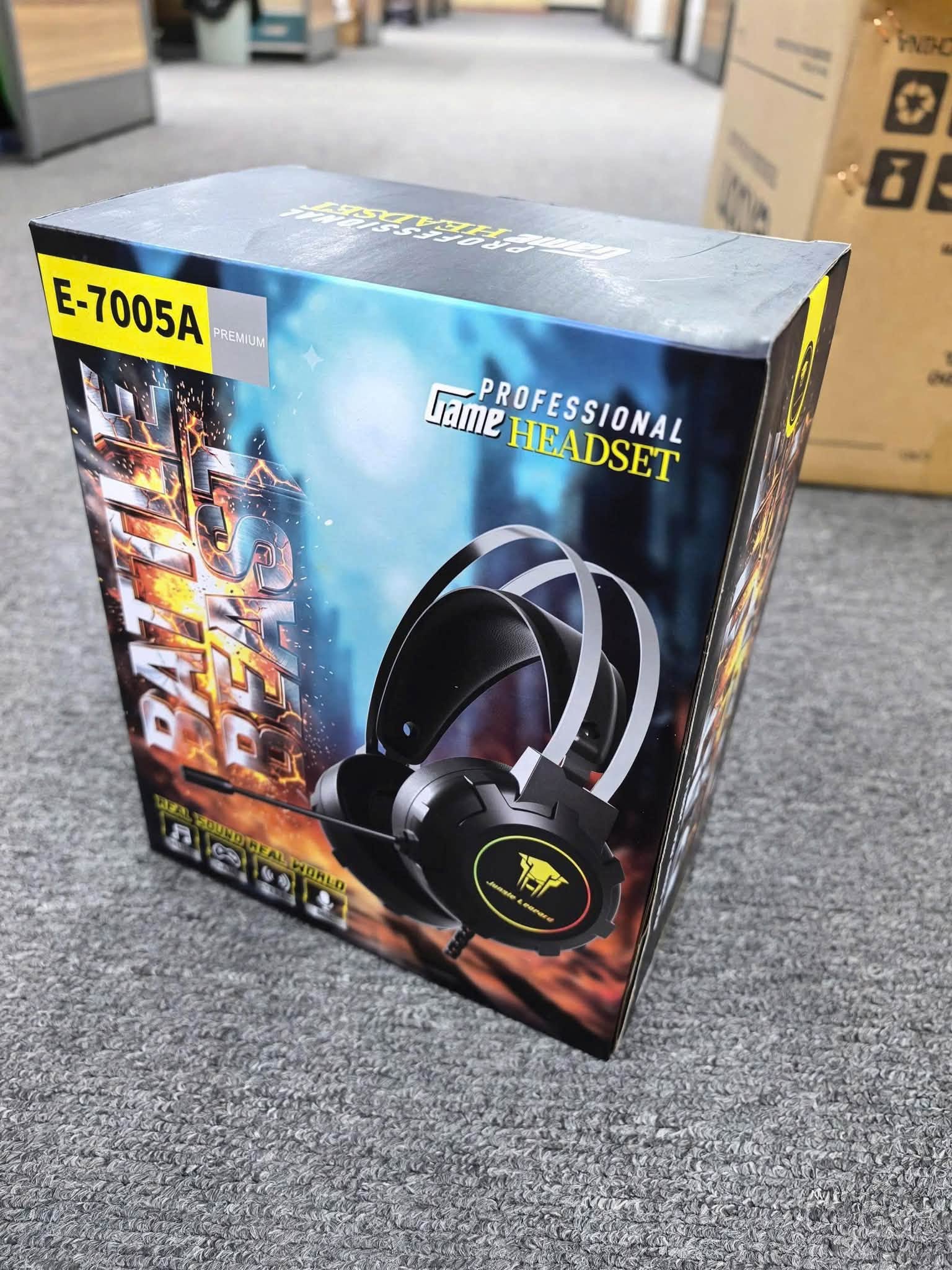 Rivew Tai nghe Jungle Leopard E-7005A có mic cho chơi game học online
