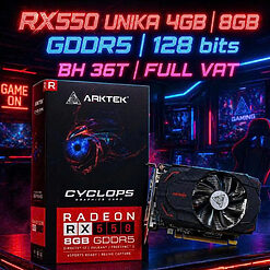 VGA ARKTEK RX550 4GB GDDR5