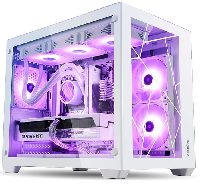 Vỏ Case Segotep LUMI II WHITE TYPE-C