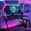 Bàn Gaming Centaur Trigger Desk Chữ Z 120x60cm – Khung Kim Loại, Mặt Gỗ
