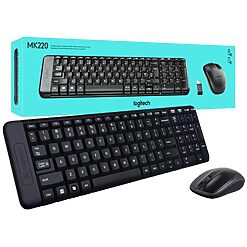 bộ bàn phím chuột không dây Logitech MK220