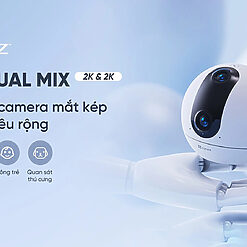 Camera EZVIZ C60p Dual Mix 2K 2 Mắt, WiFi 6 | Tấn Phát AD