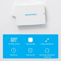 SSD MOVESPEED 128GB SATA III 2.5" – Đọc 540MB/s, Ghi 400MB/s, BH 5 năm | Tấn Phát AD