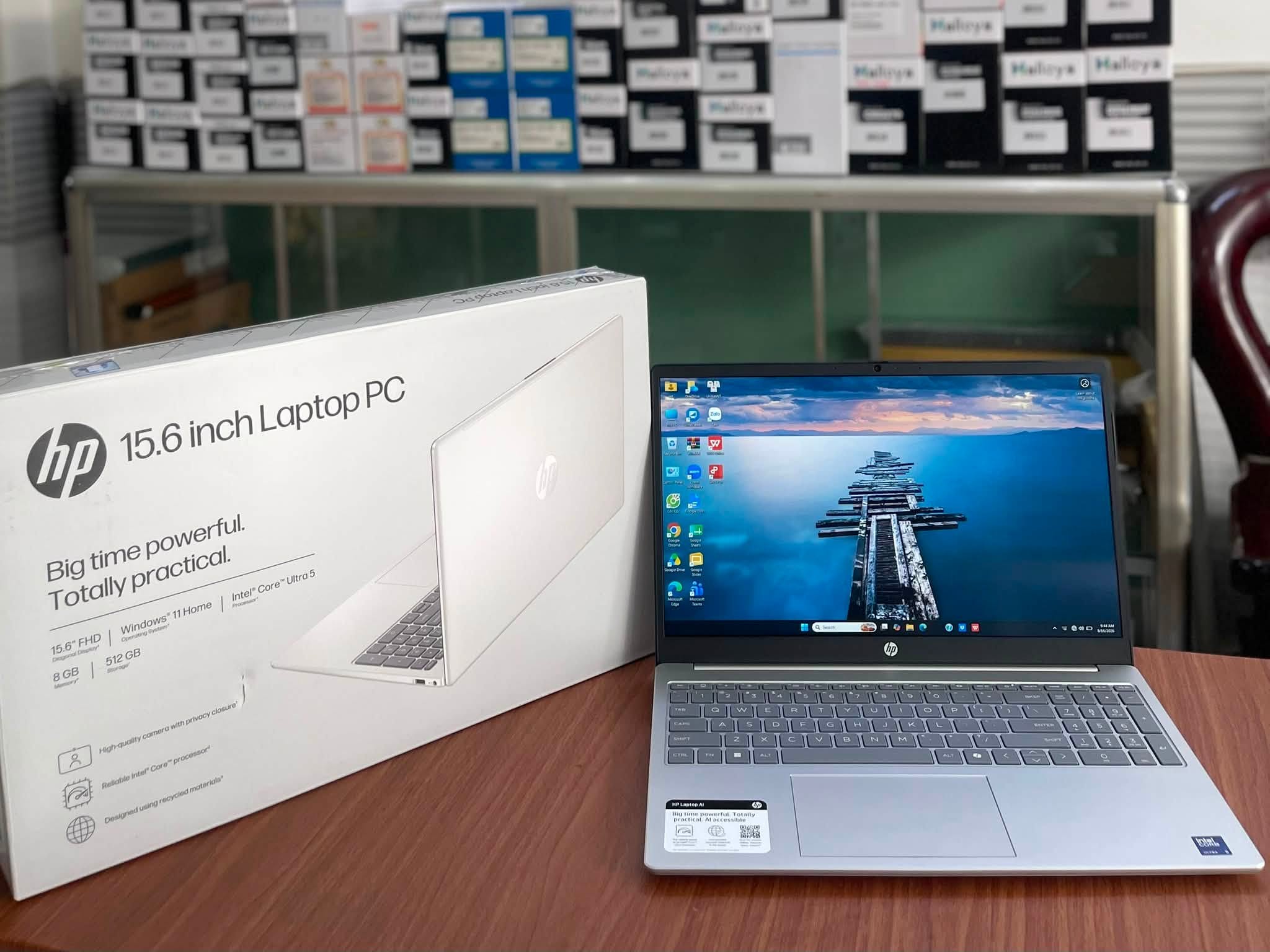 Laptop HP 15-fd2050wm D4JK5UA – Core Ultra 5 225U, 8GB DDR5, 512GB SSD, 15.6″ FHD Cảm Ứng tại văn phòng Tấn Phát AD