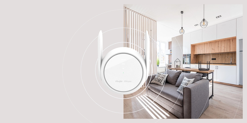 Ruijie Reyee RG-EW1200R AC1200 Mesh WiFi Extender | Dual Band