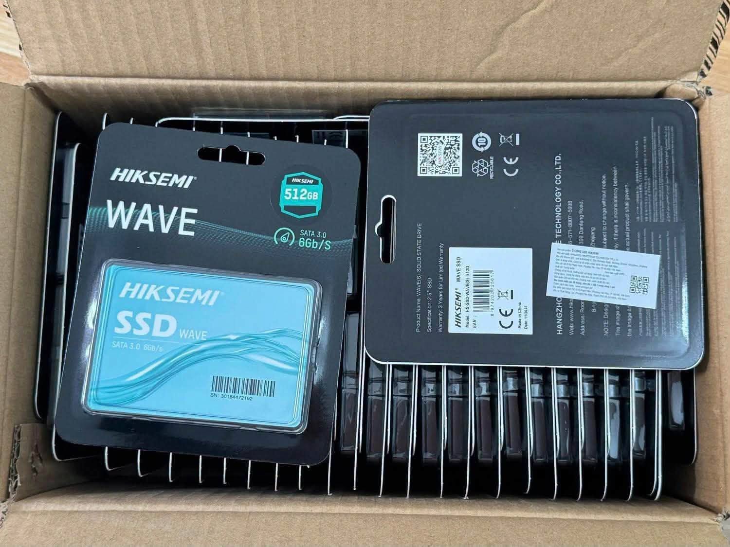 Ổ Cứng SSD HIKSEMI WAVE(S) 512GB SATA III 2.5 Inch