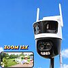 Camera IMOU Cruiser Pano Z 13MP 4 Mắt Zoom 12X, Wi-Fi 6 5GHz – IPC-S76DP-13M0N