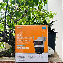 Camera IMOU Cruiser Pano Z 13MP 4 Mắt Zoom 12X, Wi-Fi 6 5GHz – IPC-S76DP-13M0N | Tấn Phát AD