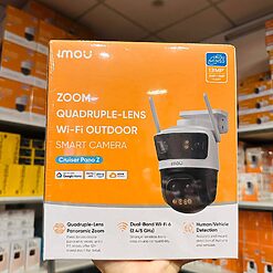 Camera IMOU Cruiser Pano Z 13MP 4 Mắt Zoom 12X, Wi-Fi 6 5GHz – IPC-S76DP-13M0N | Tấn Phát AD