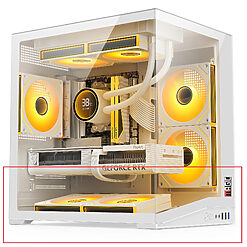 Vỏ Case Gaming Magic Zero Plus M-ATX – Kính Cường Lực, Fan Đáy Nghiêng 8–12° | Tấn Phát AD
