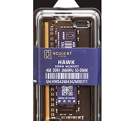 RAM Laptop McQuest HAWK 4GB DDR4 2666MHz SO-DIMM 260-Pin