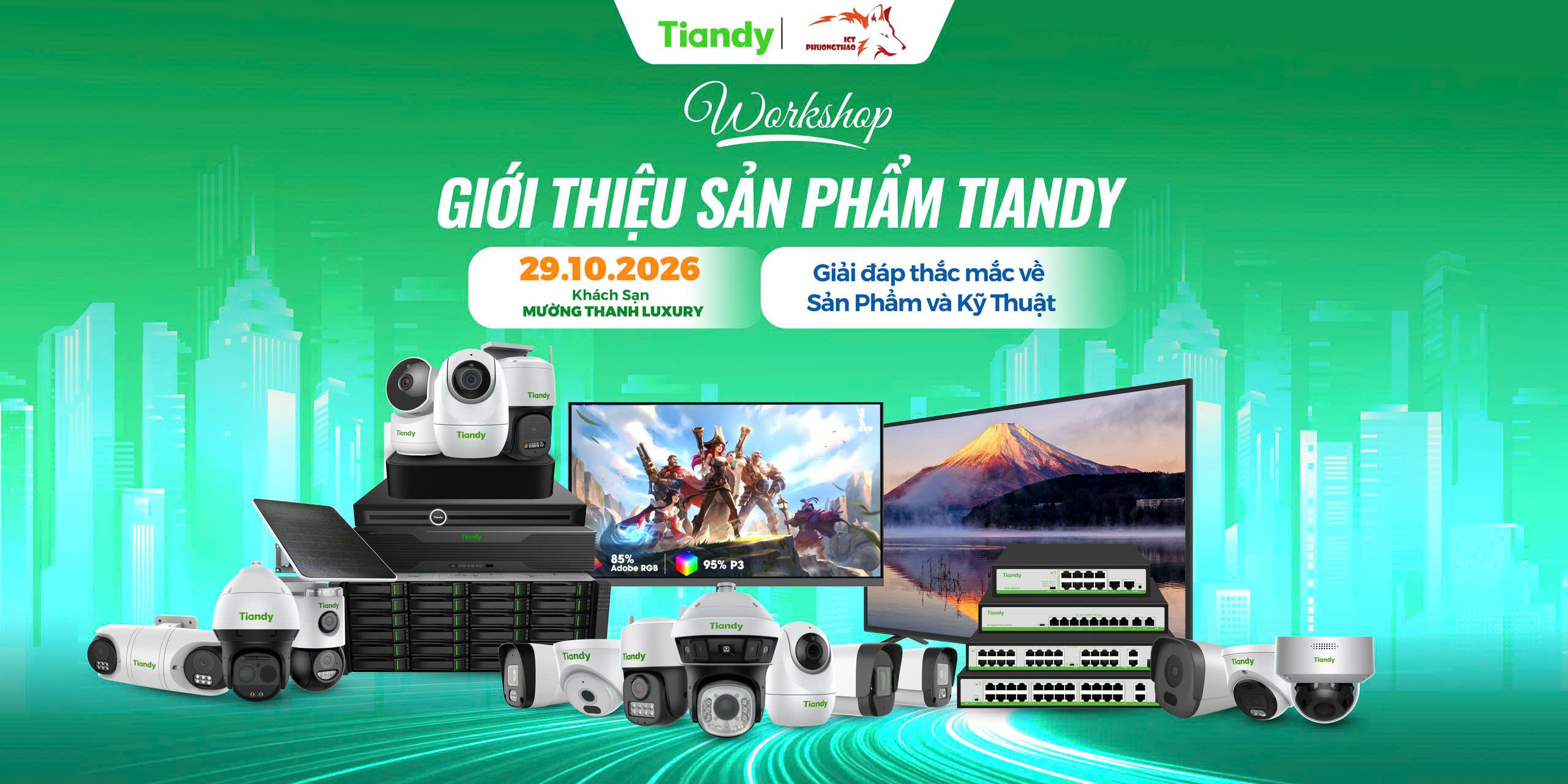 Workshop Tiandy 2026 tại Buôn Ma Thuột