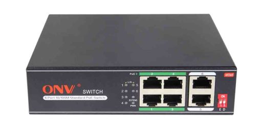 Switch UNV Poe 4 port ONV - Ảnh 2