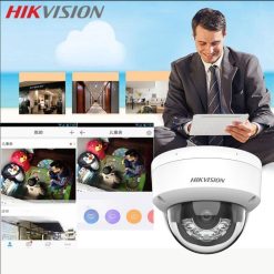 Camera IP Bán Cầu HIKVISION DS-2CD1121G2-LIU 2MP | Phát Hiện Người & Phương Tiện | Có Micro | Smart Light | Tấn Phát AD