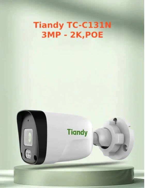 lắp đặt camera uy tín tại Đắk Lắk Camera IP Tiandy TC-C131N 3MP