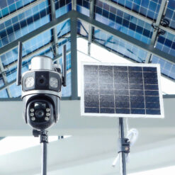 Camera Yoosee 2 Mắt YS-200 Dùng SIM 4G tấm pin Năng Lượng Mặt Trời | Tấn Phát AD