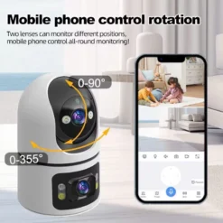 Camera Yoosee iCam365 A22S - 2 Mắt Full HD 360 Độ Xoay | Tấn Phát AD