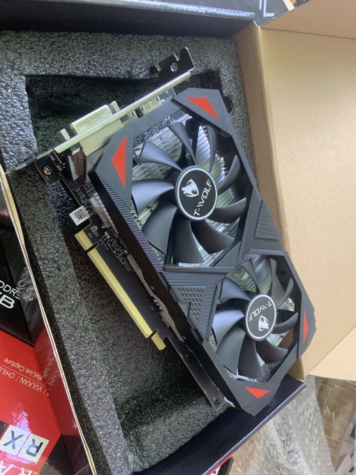 Card màn hình T-WOLF RX 580 8GB GDDR5 BH 36TH - Ảnh 4