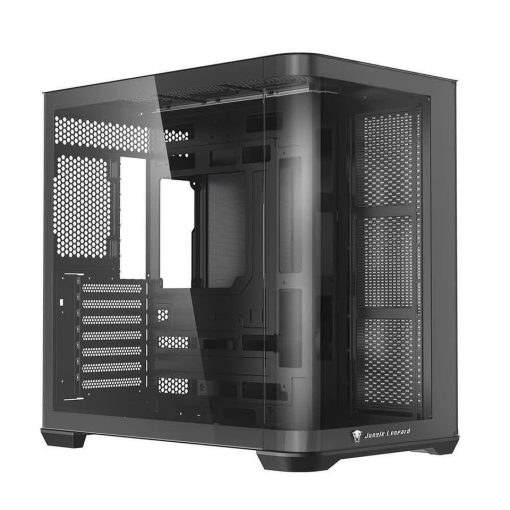 Case Jungle Leopard AC-02 Black Vỏ máy kính cong, màn hình LCD hiển thị hệ thống cực chất - Ảnh 4