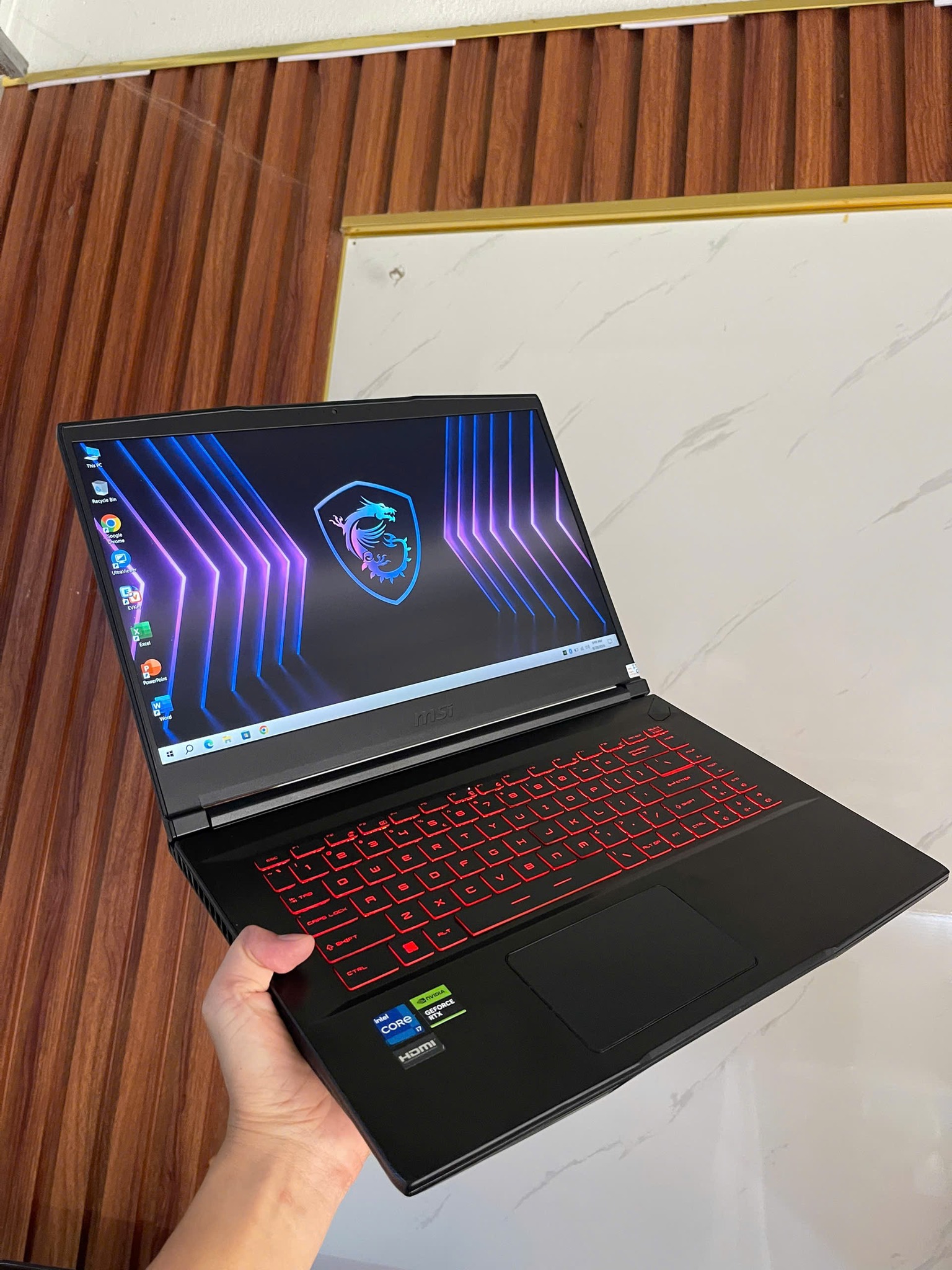 Laptop MSI Thin GF63 12UC Core i7-12650H