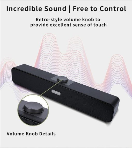 Loa máy tính COLORFUL Soundbar CSP-5201 - Ảnh 3