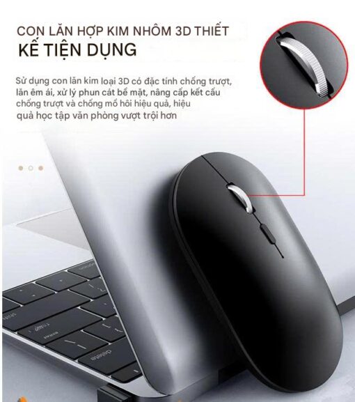 Chuột không dây T-Wolf X2 (Bluetooth/Wireless) - Ảnh 2