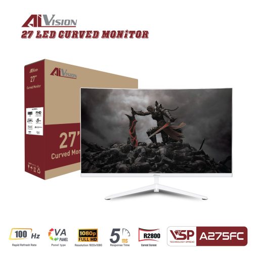 Màn hình cong 27 inch VSP  A275FC  100hz mới chính hãng