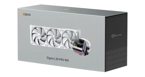 Tản nhiệt nước Ocypus Sigma L36 PRO WH ( LCD 3.5 inch, ARGB)