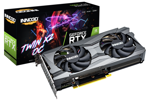 Vga INNO3D GeForce RTX 3060 Twin X2 OC 12GB